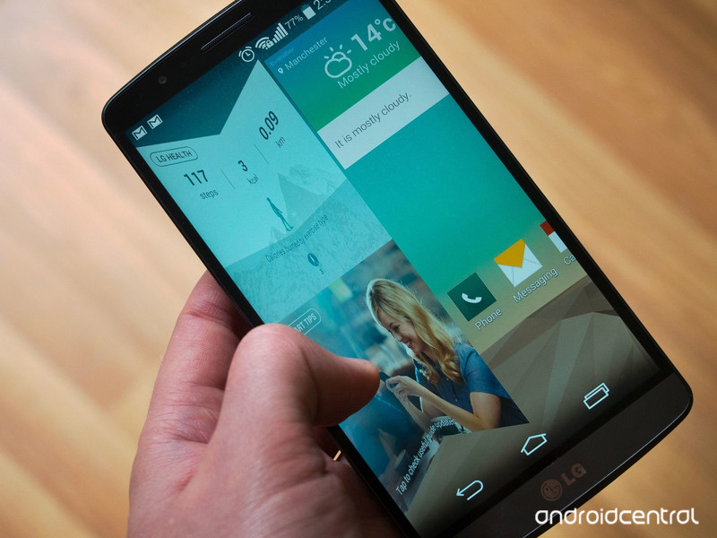 How To Get Rid Of The Lg G3 S Extra G Home Screen Android Central
