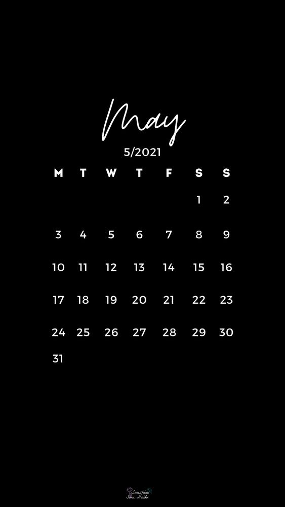 May Wallpaper HD In Print Calendar