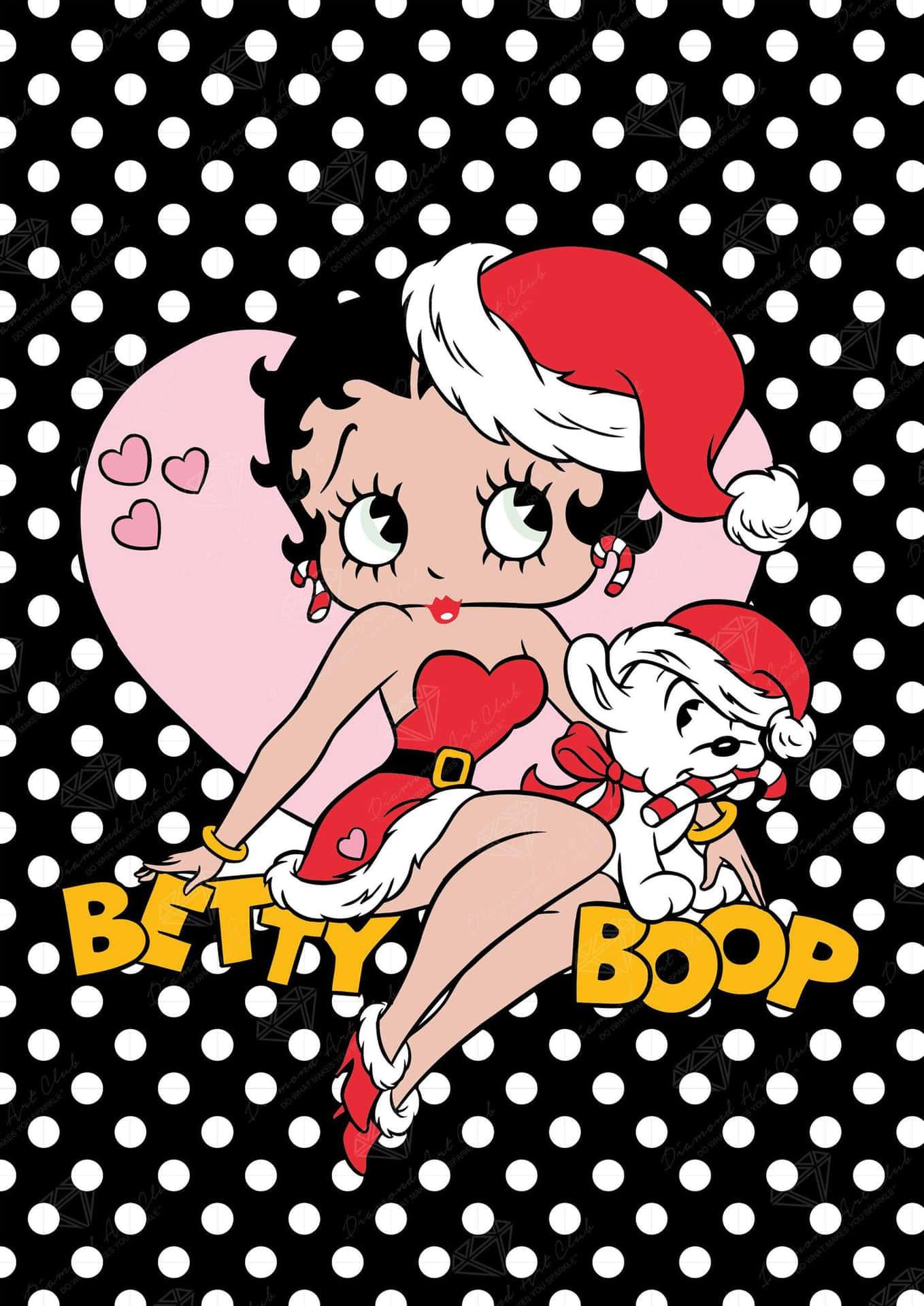 Betty Boo Christmas Wallpaper