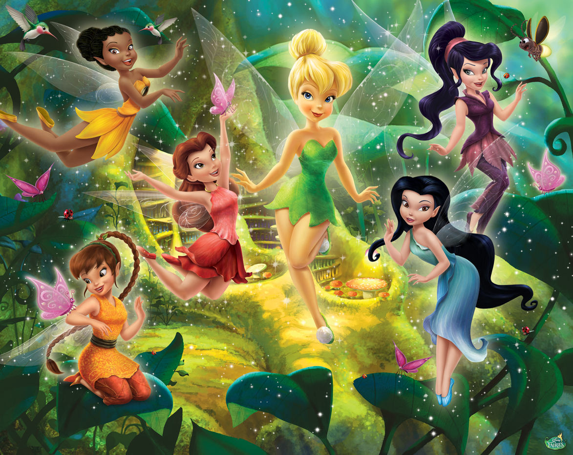 Disney Fairies By Walltastic Wallpaper Direct