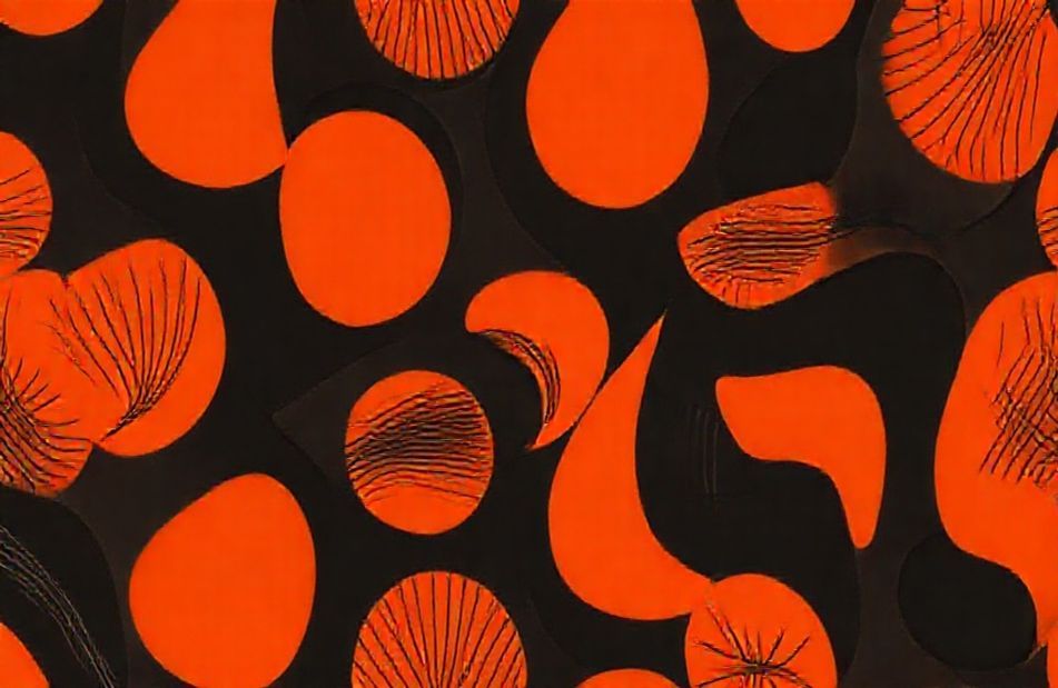 Orange And Black Wallpaper
