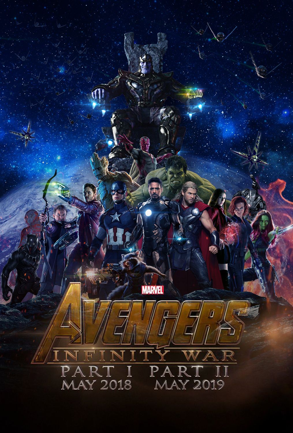 Wip Avengers Infinity War Poster By Touchboyj Hero