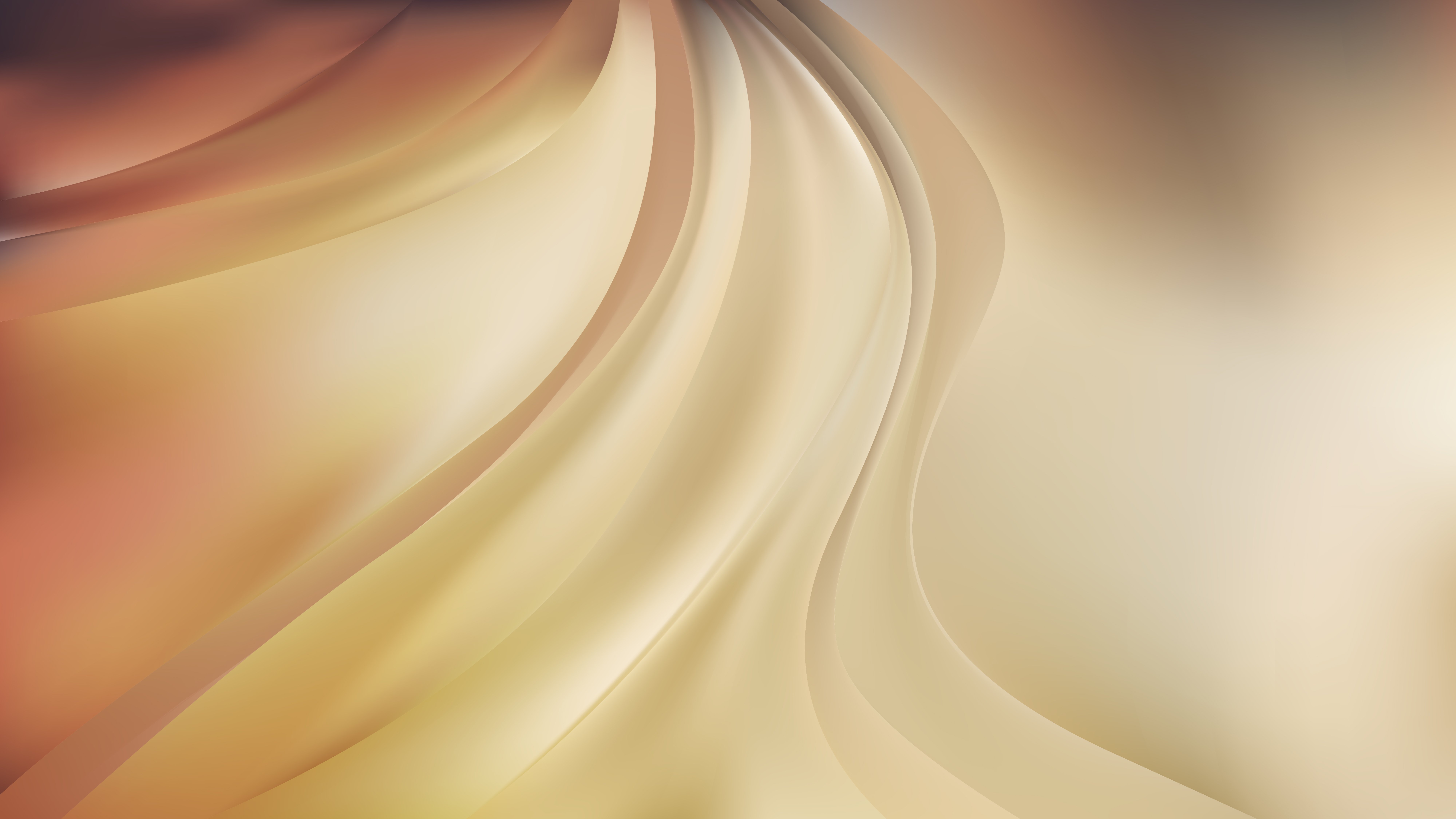 Free Light Brown Abstract Wavy Background