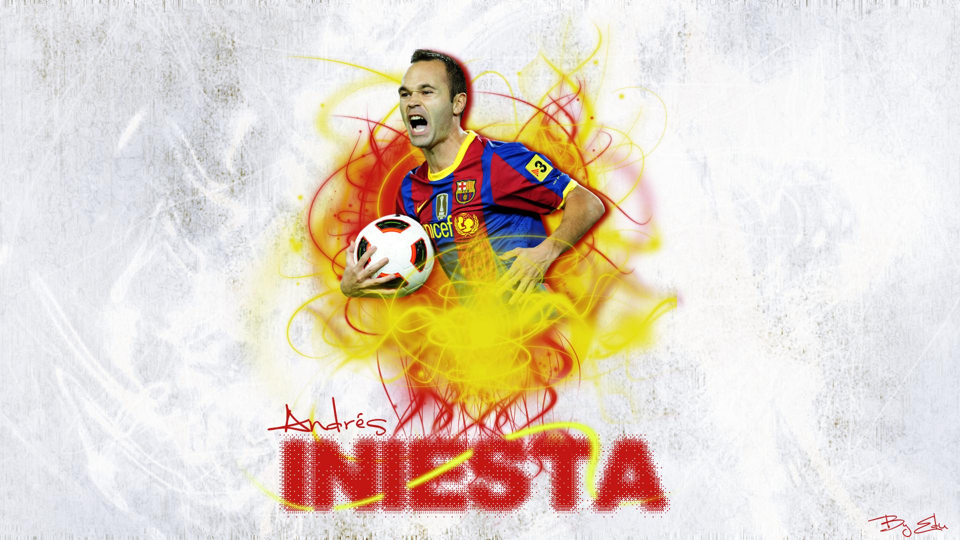 Andres Iniesta Wallpaper Football HD