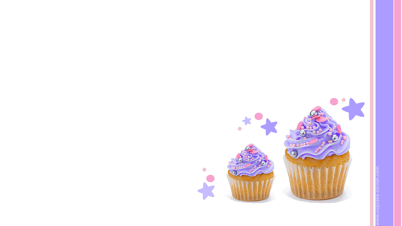 Totally Cute Cupcake Wallpaper