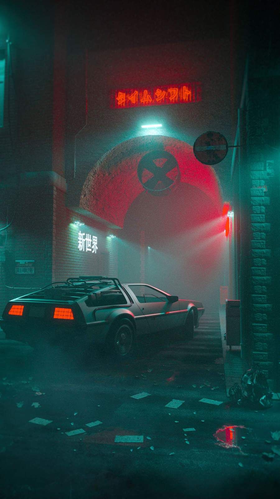 Back To The Future iPhone Wallpaper