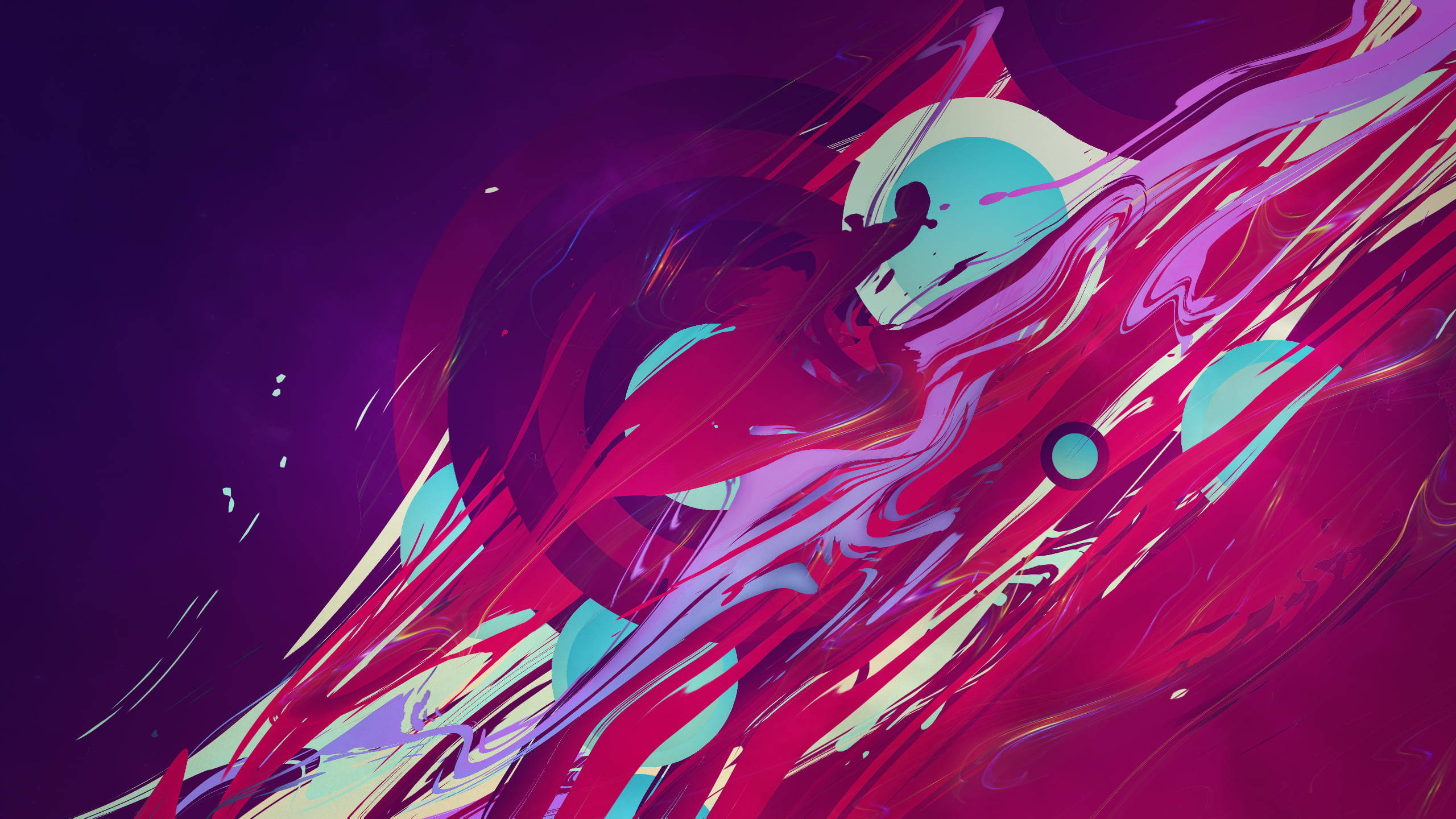 Art Purple Aesthetic Laptop Wallpaper