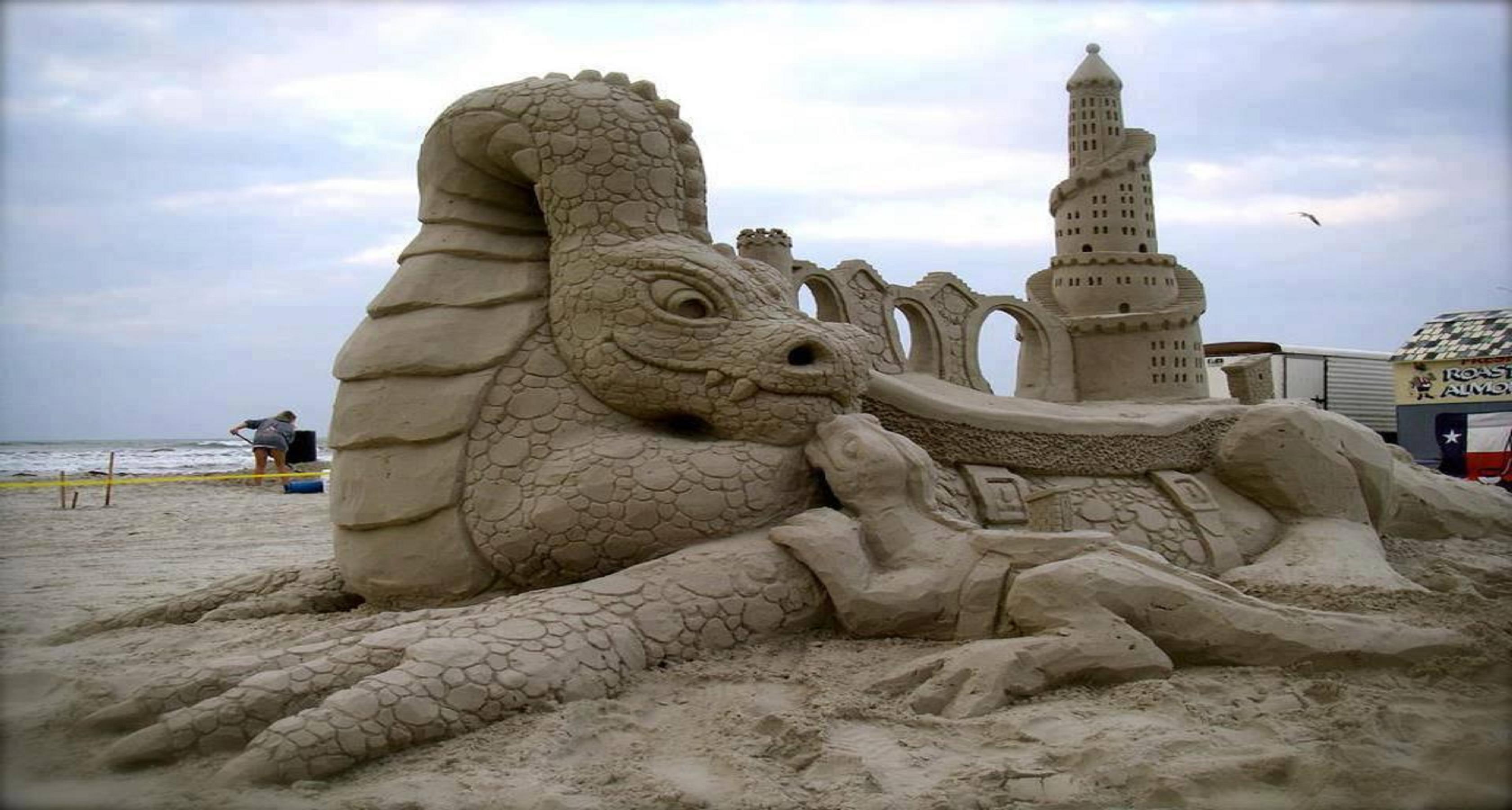 The sand castle   152533   High Quality and Resolution Wallpapers