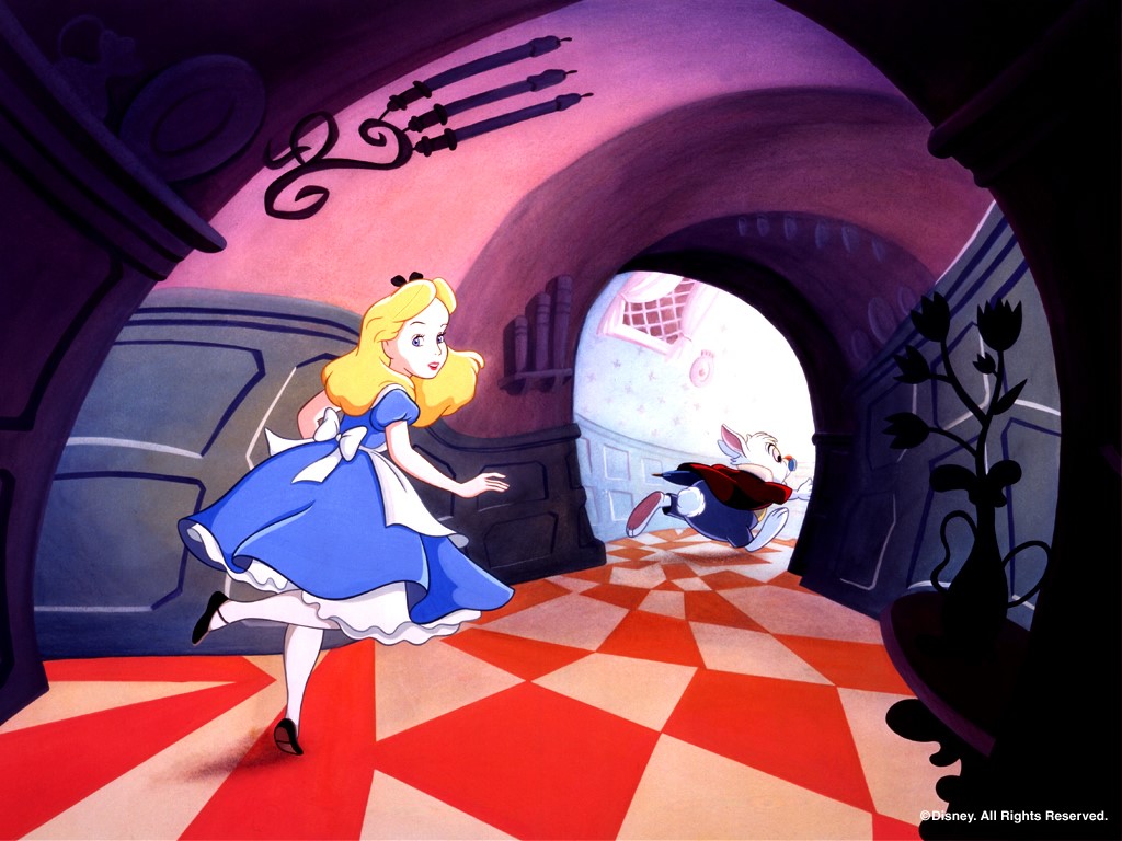 My Wallpaper Cartoons Alice In The Wonderland