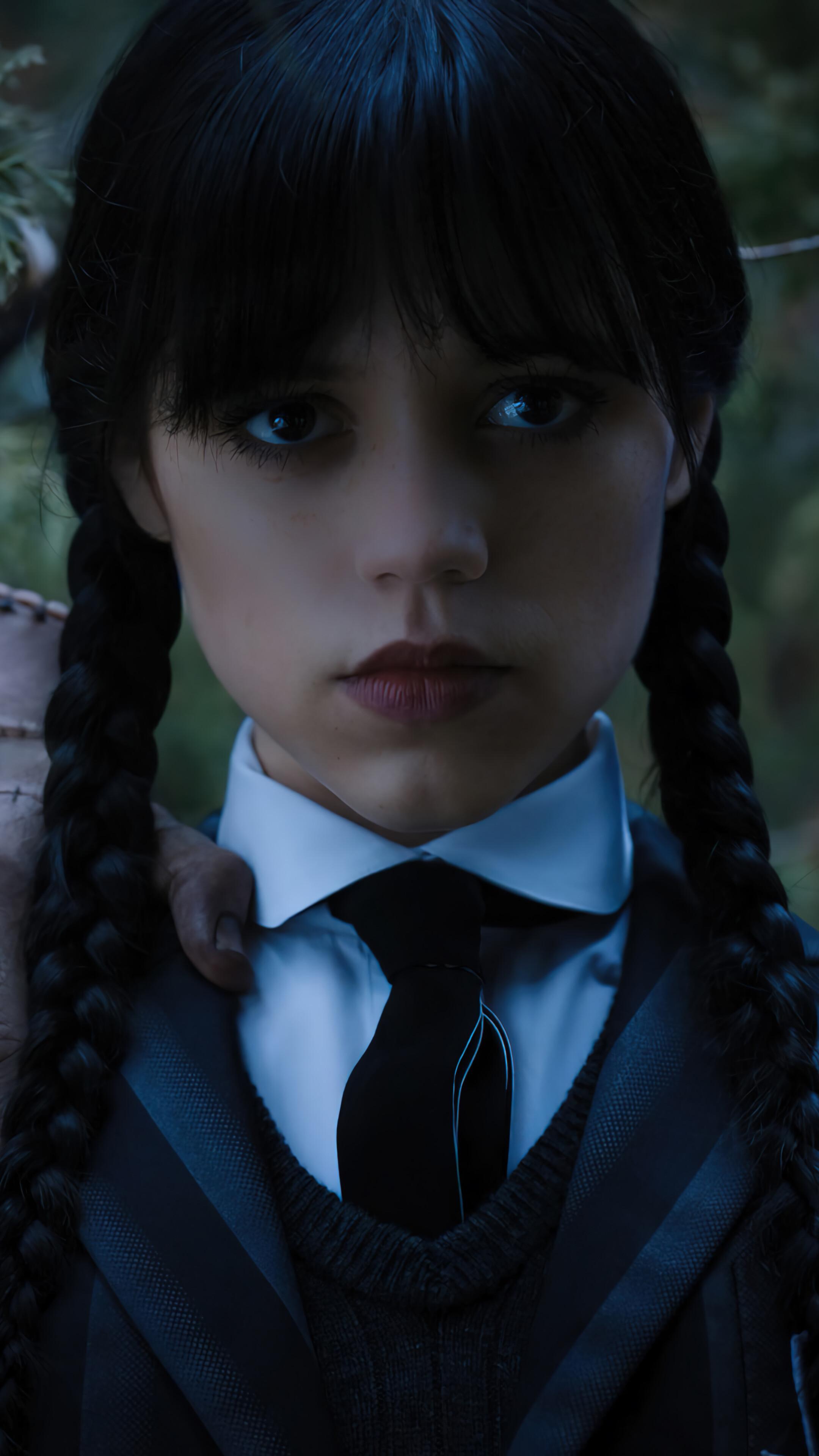 Wednesday Addams And Thing Flix Series 4k Wallpaper iPhone HD