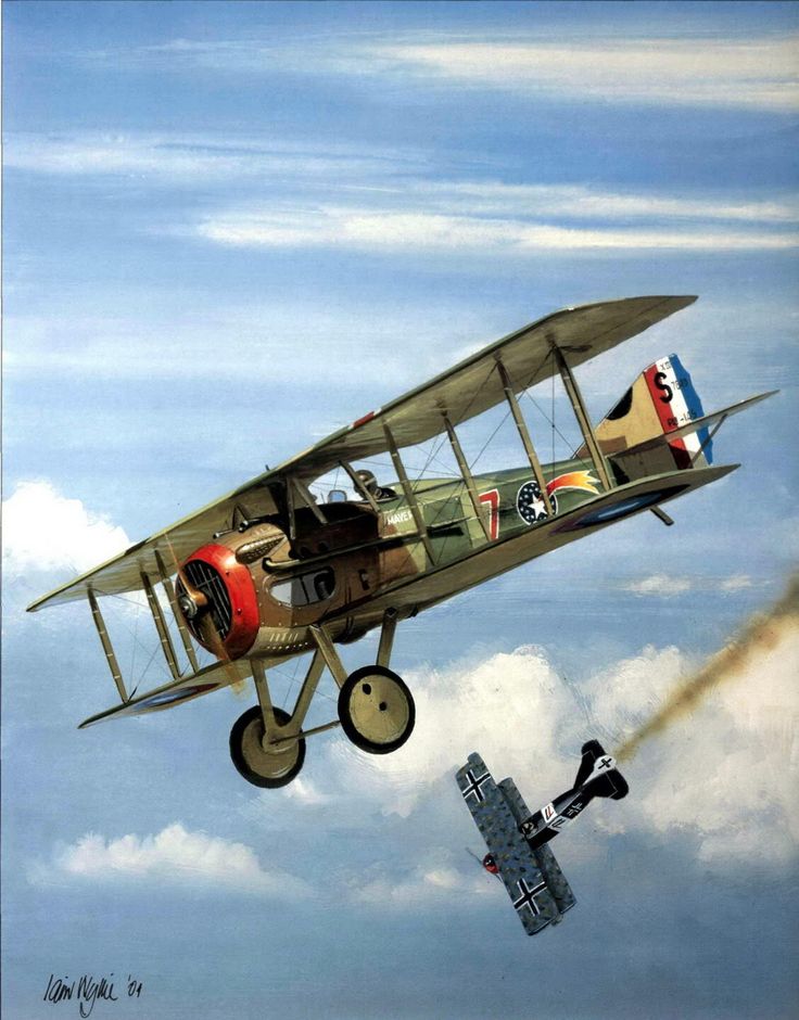 Airplane Art Wwi Aviation Wallpaper