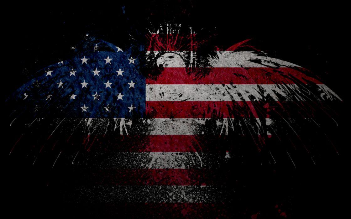 Eagles Flags Usa Wallpaper