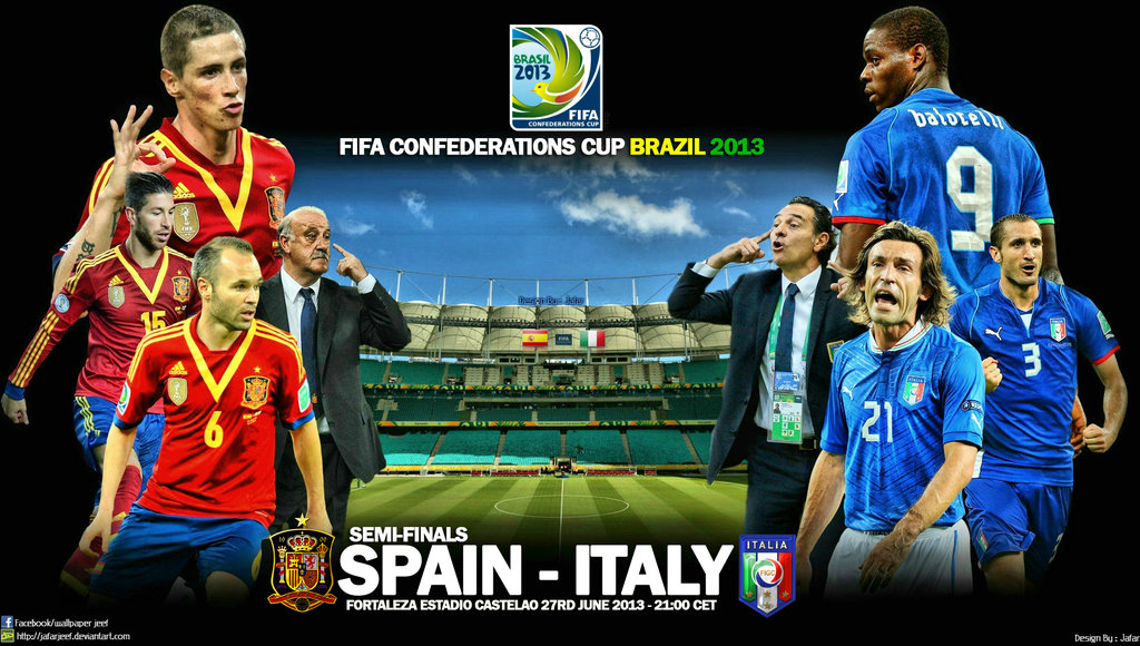 Fifa Confederations Cup Spain Italy By Jafarjeef On