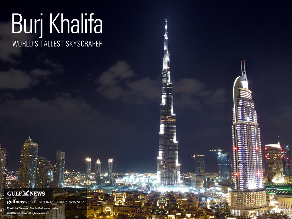 Burj Khalifa At Night Id Buzzerg