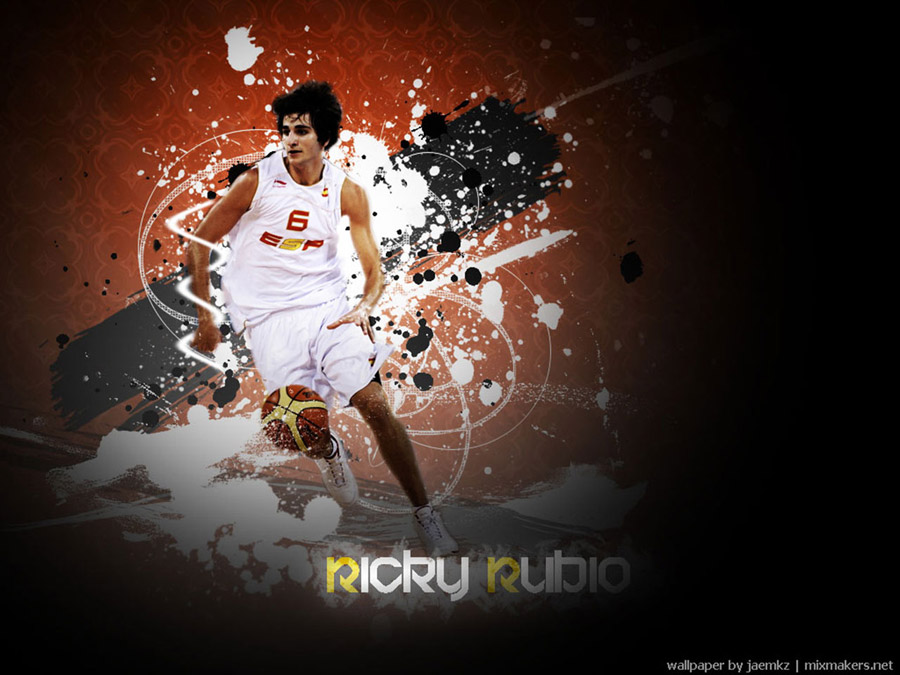 Ricky Rubio Wallpapers Basketball Wallpapers at BasketWallpaperscom