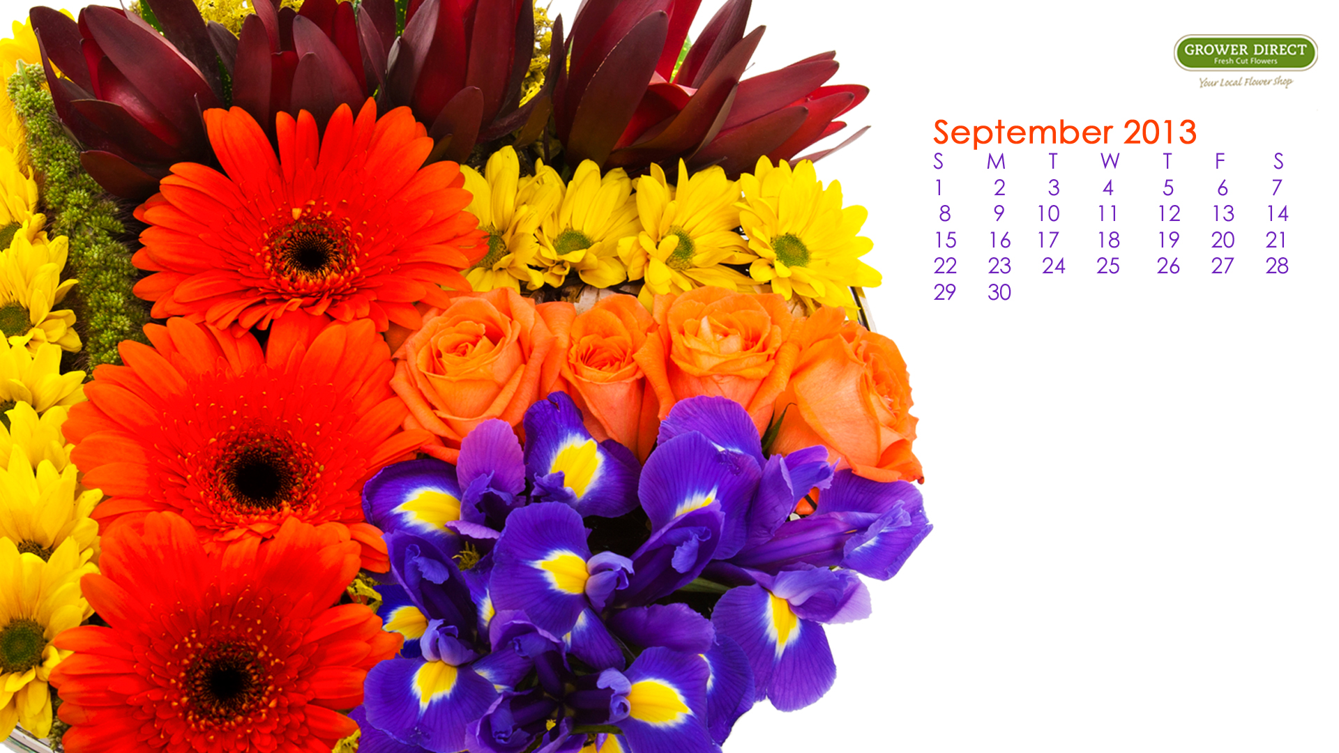 Bie Friday September Desktop Calendar Wallpaper