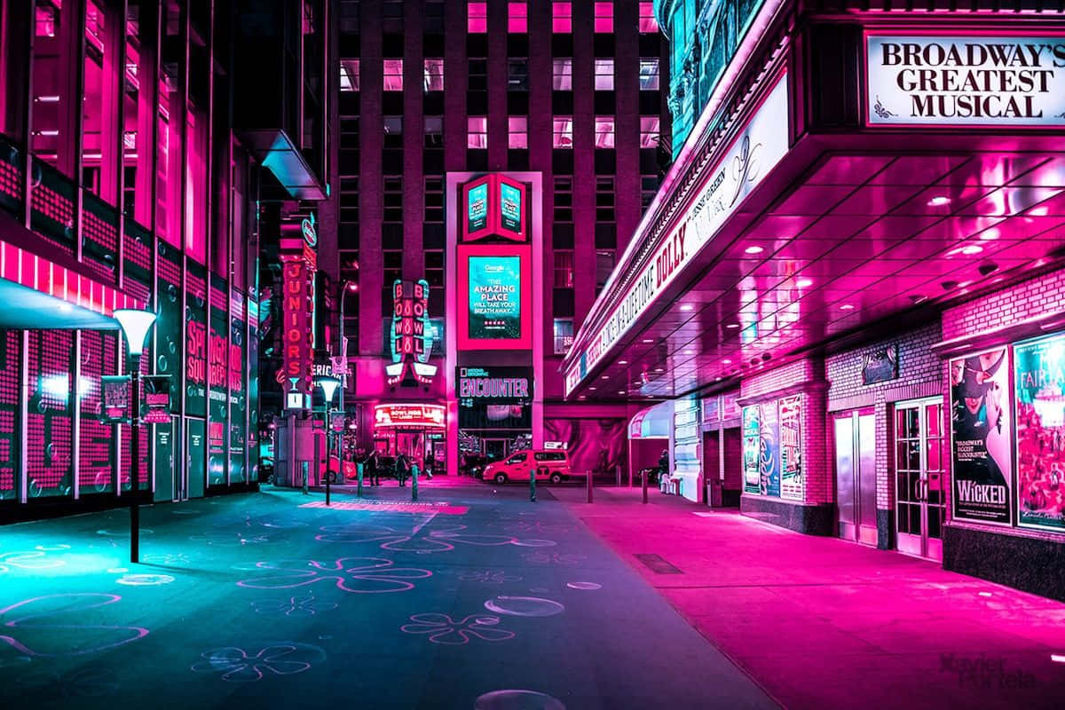 Pink City Wallpaper