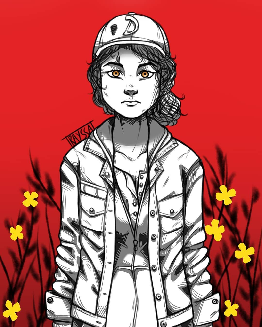 I Made This One Because Wanted A Clementine Wallpaper For My