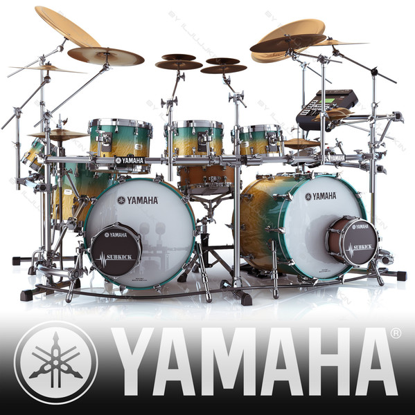 3ds Acoustic Drum Sets Yamaha Drums Set Phx By