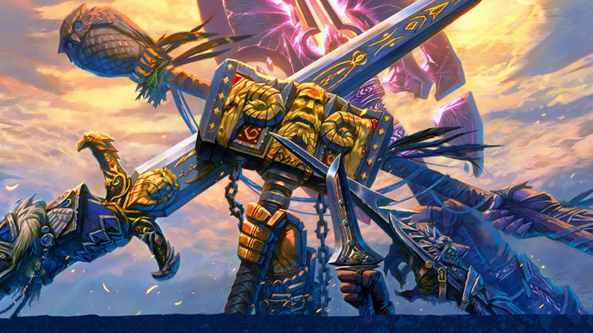 World Of Warcraft Wallpaper Alliance Vs Horde Ho