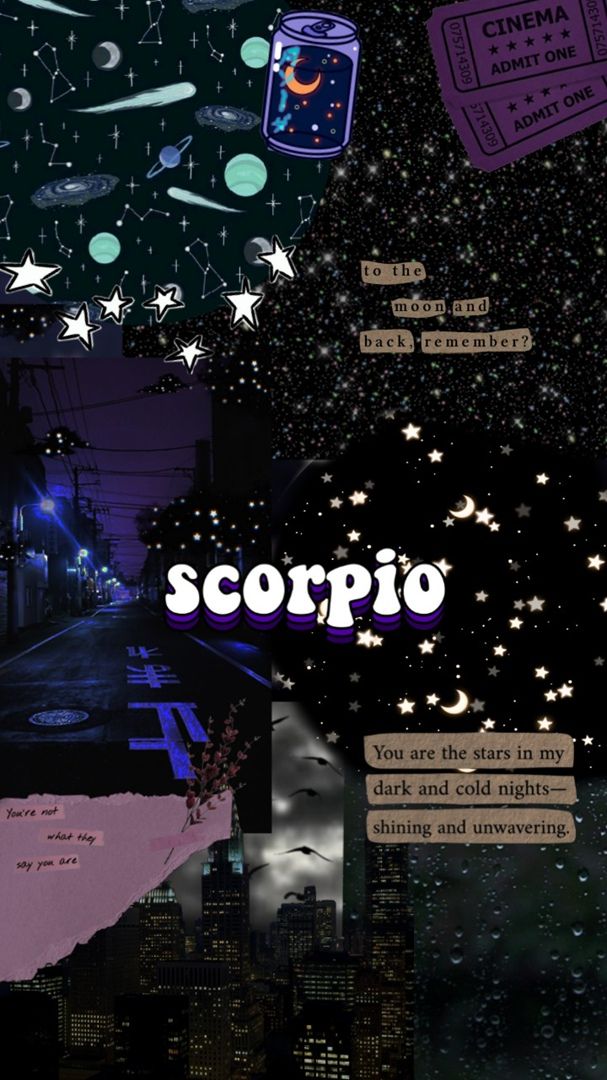 Scorpio Aesthetic Wallpaper