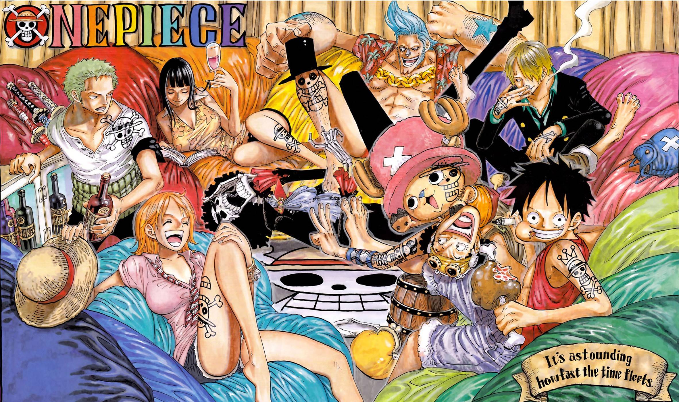 One Piece   colorful   Anime Manga Wallpaper