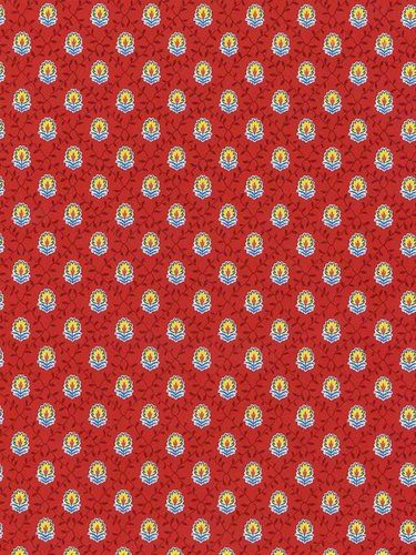 31cm Wallpaper Sample Pierre Deux French Country Petite Red