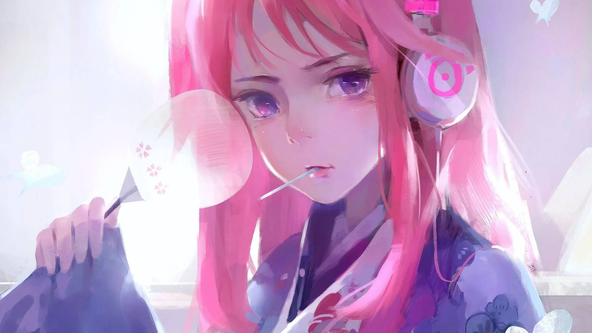 Girly Cartoon Wallpaper