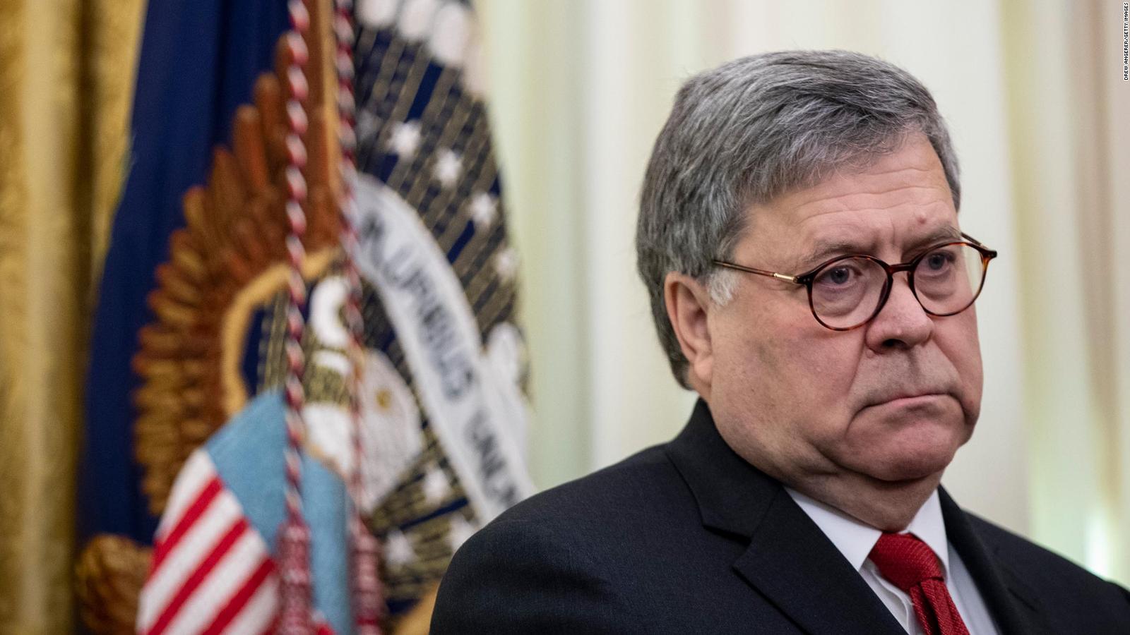 William Barr Says Attorney General And Fbi Director Should Approve
