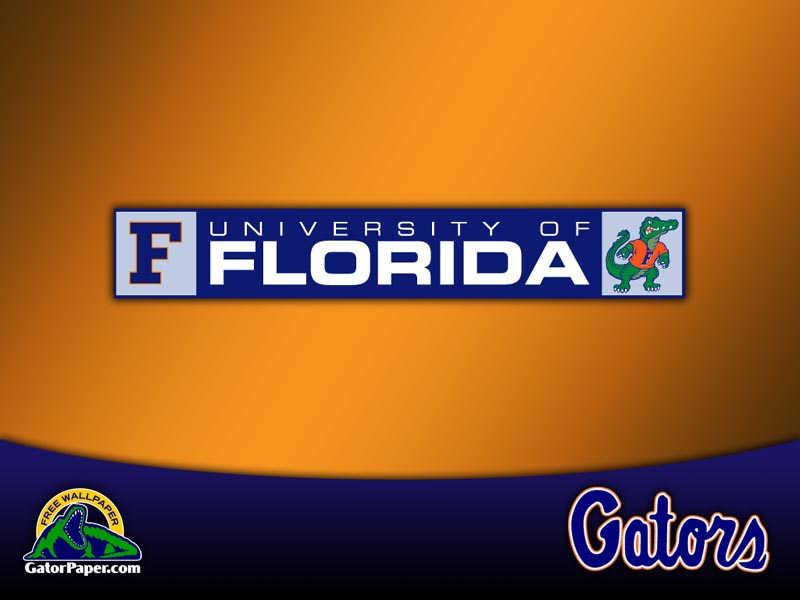 Florida Gators Orange Gatorpaper Sports Desktop Wallpaper