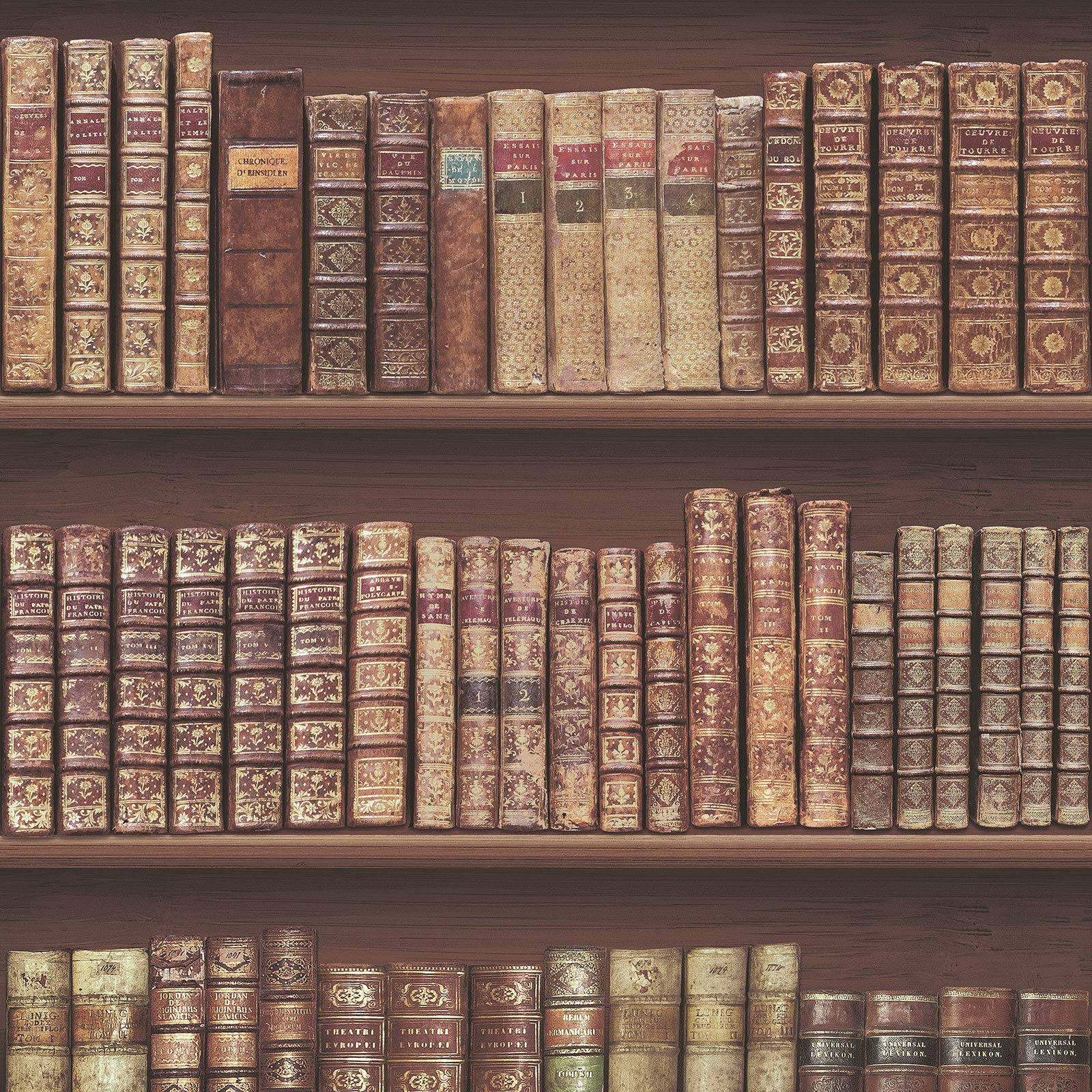 Bookshelf Wallpaper