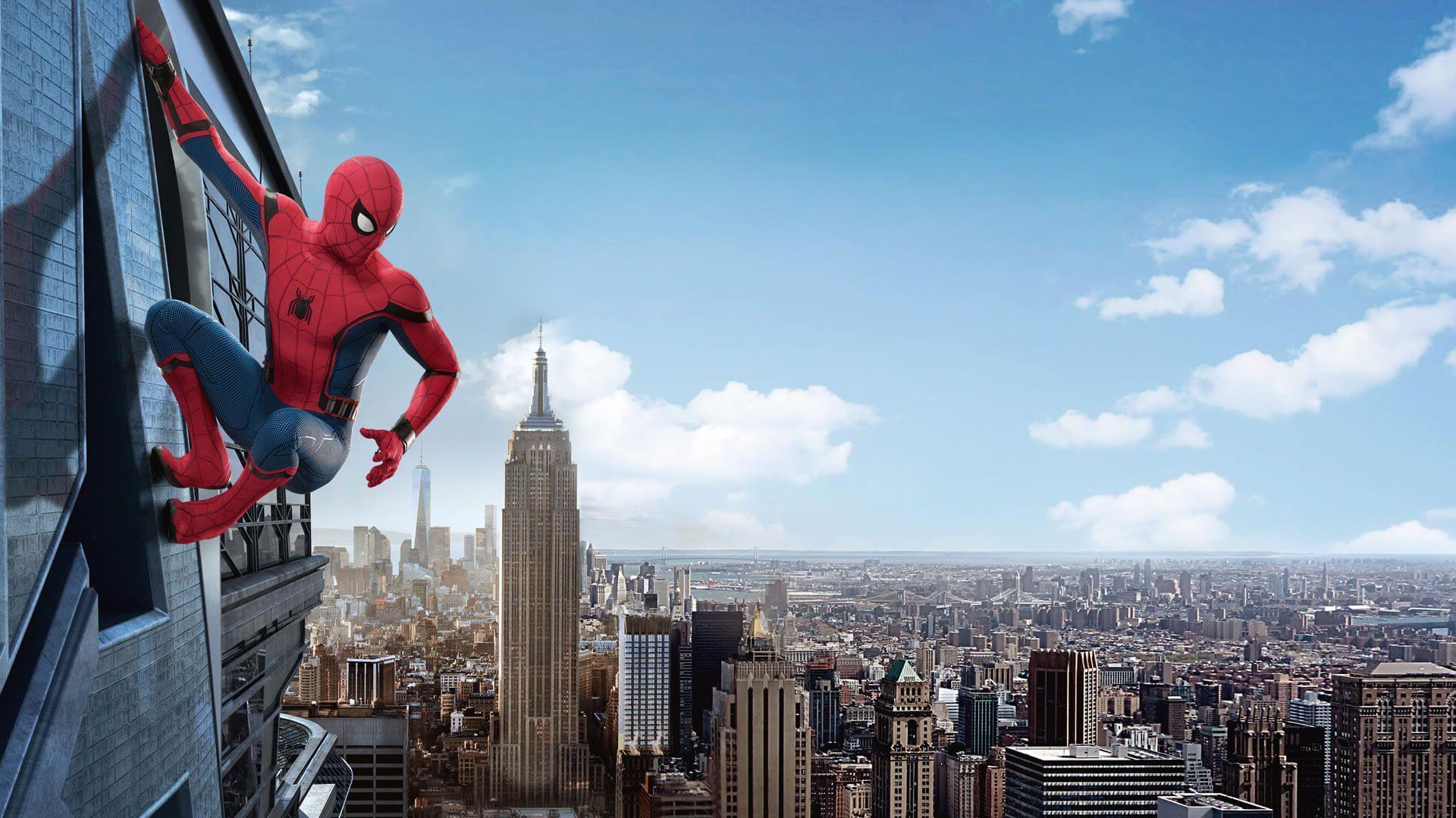 Spider Man Homeing Poster Wallpaper Top