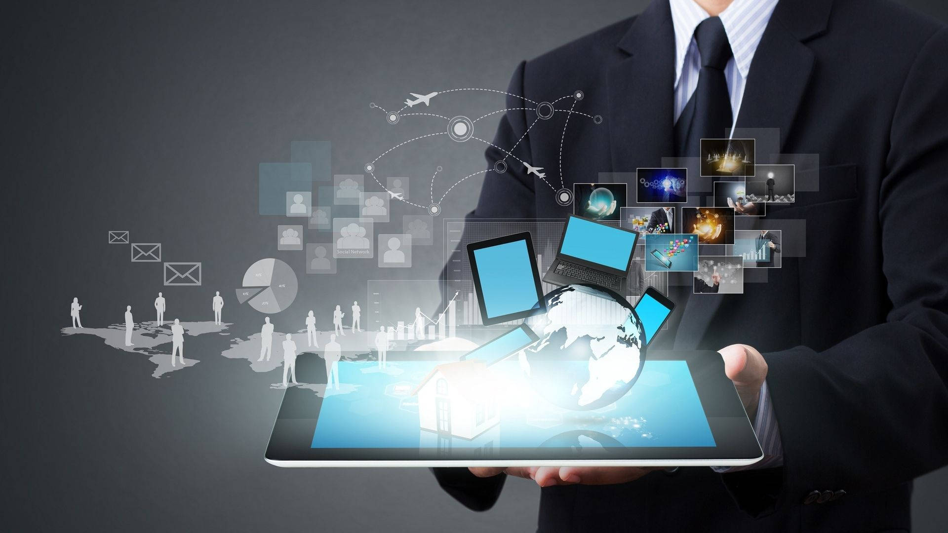 Digital Marketing Business Xs94p54uei4ht97l Wallpaper