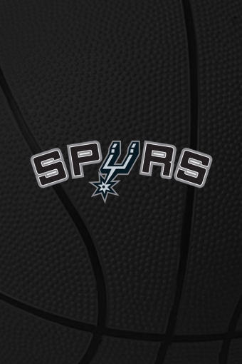 San Antonio Spurs Logo Basketball Background Wallpaper HD For iPhone