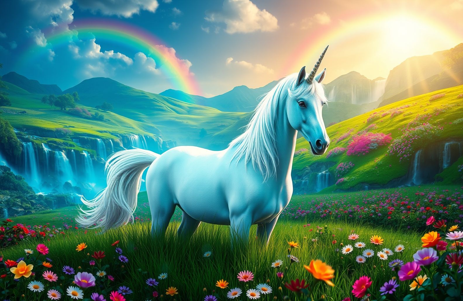 Unicorns Background