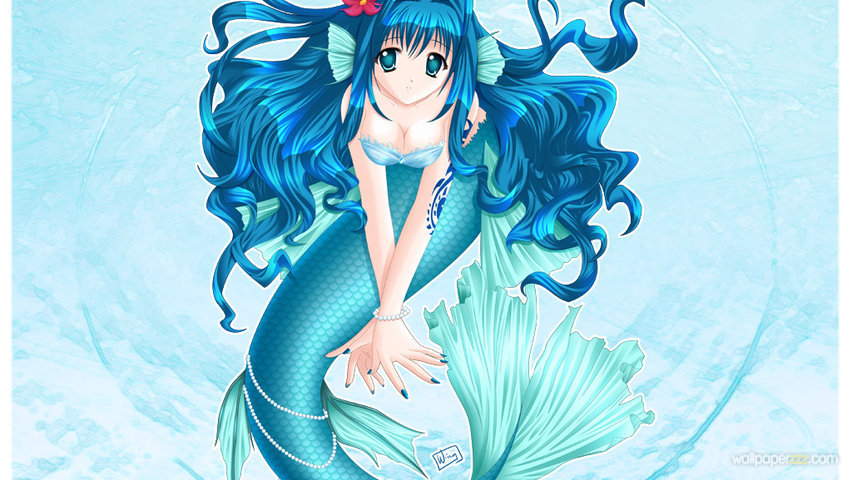 Anime Mermaid HD Wallpaper
