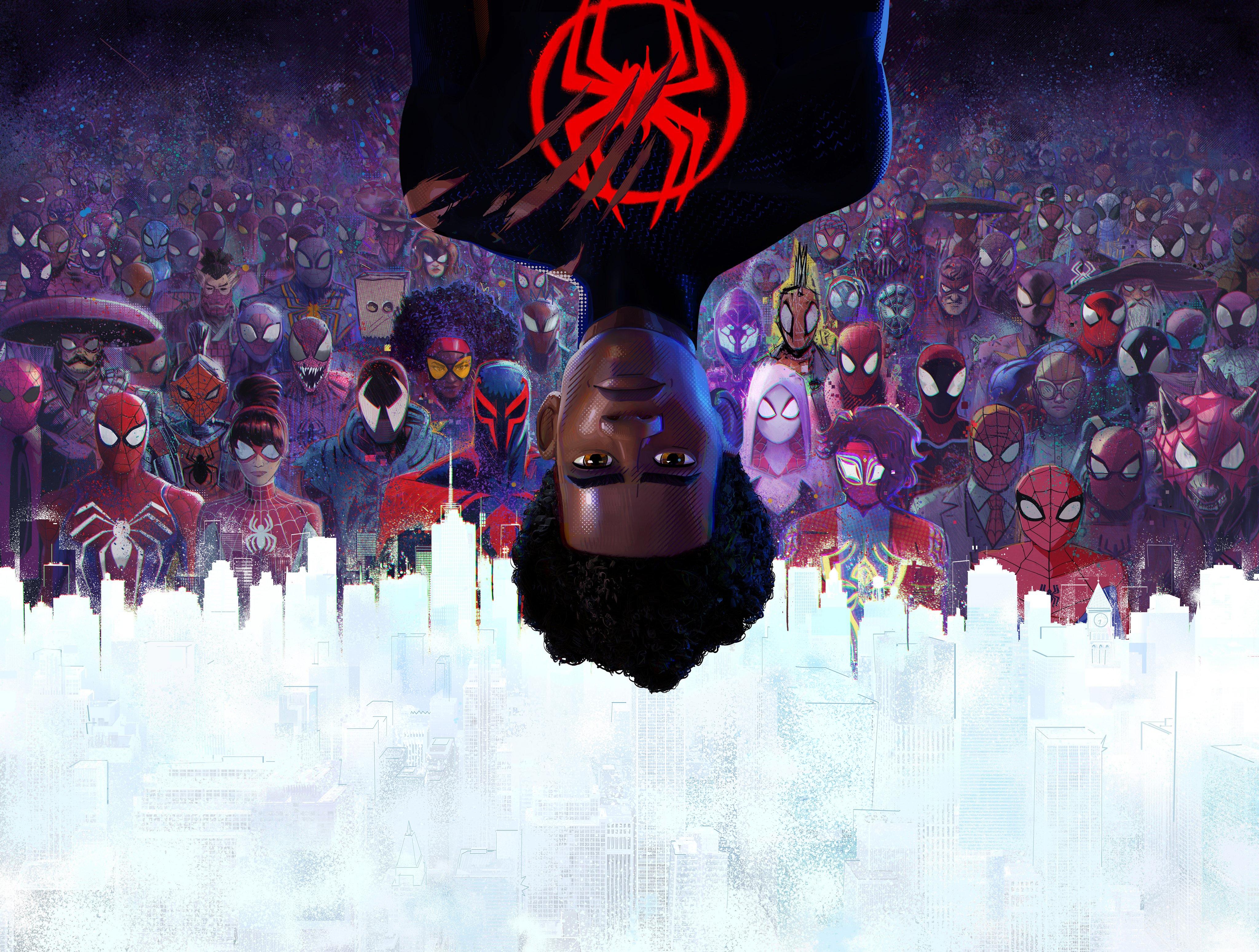 Spider Man Across The Verse 4k Ultra HD Wallpaper