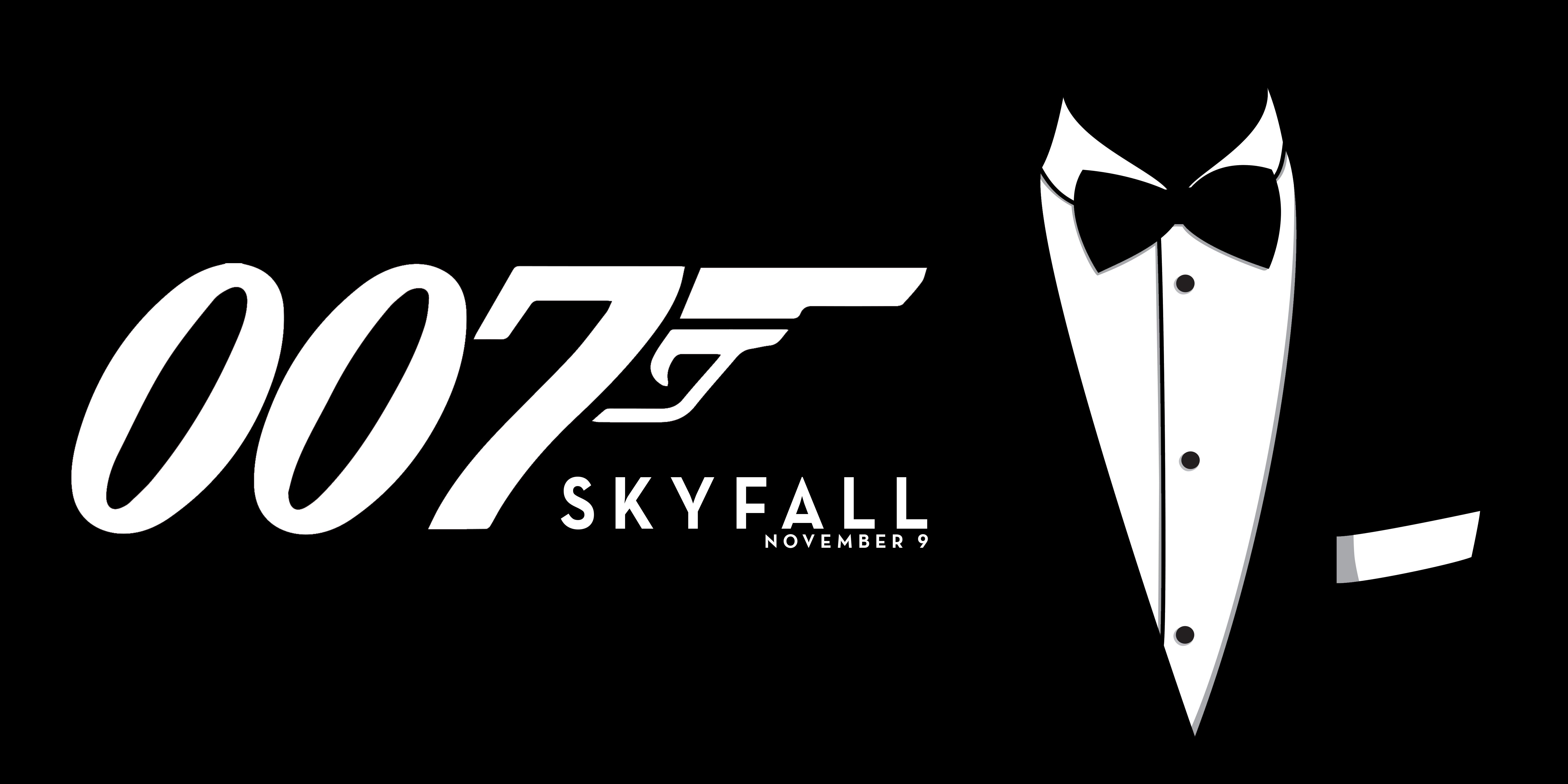James Bond Skyfall Logo Wallpaper Basic Background