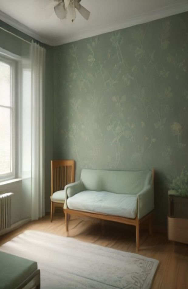 Sage Green Wallpaper