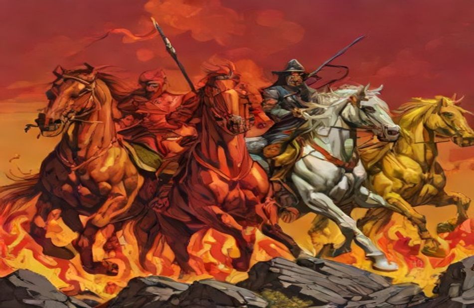 Four Horsemen Of The Apocalypse Wallpaper