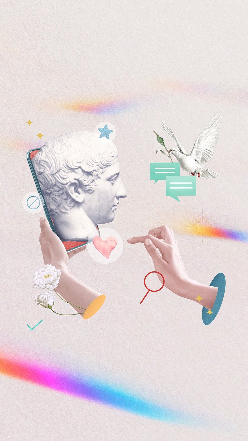 Greek Statue Aesthetic Wallpaper