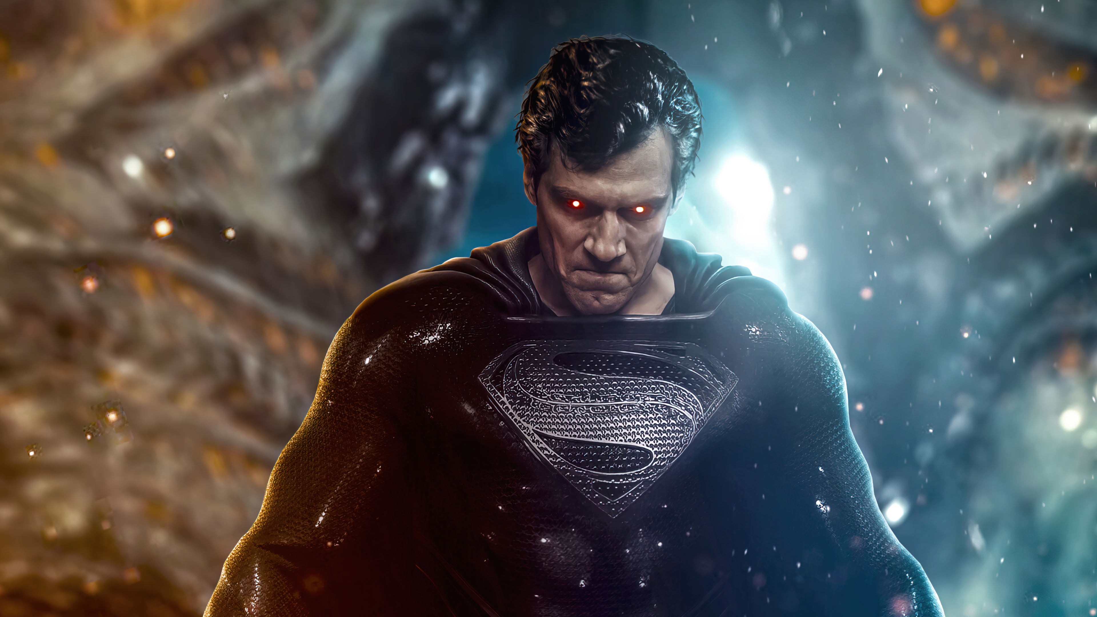 Superman Black Suit Justice League Snyder Cut