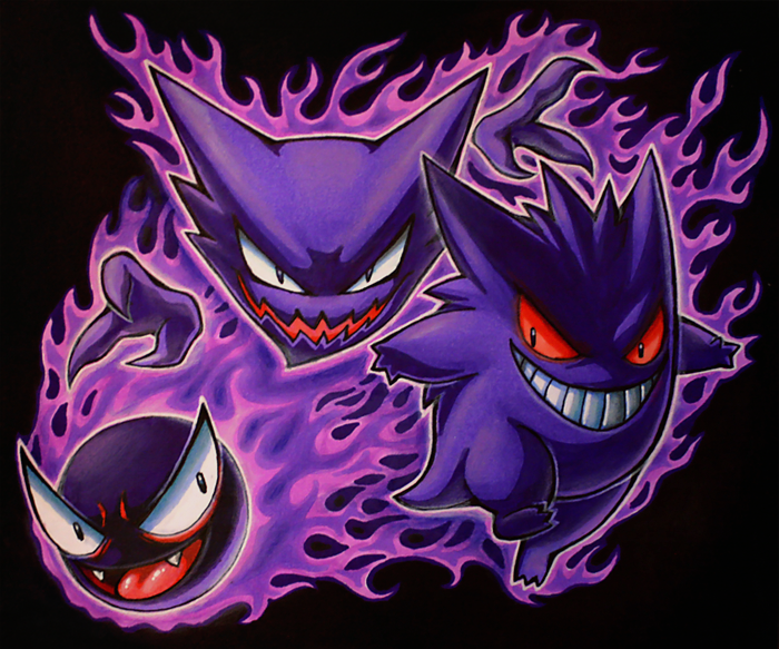 ghastly wallpaper pokemon