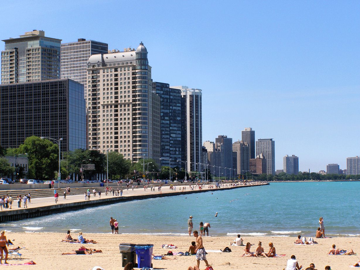 Chicago Beach HD Wallpaper All About