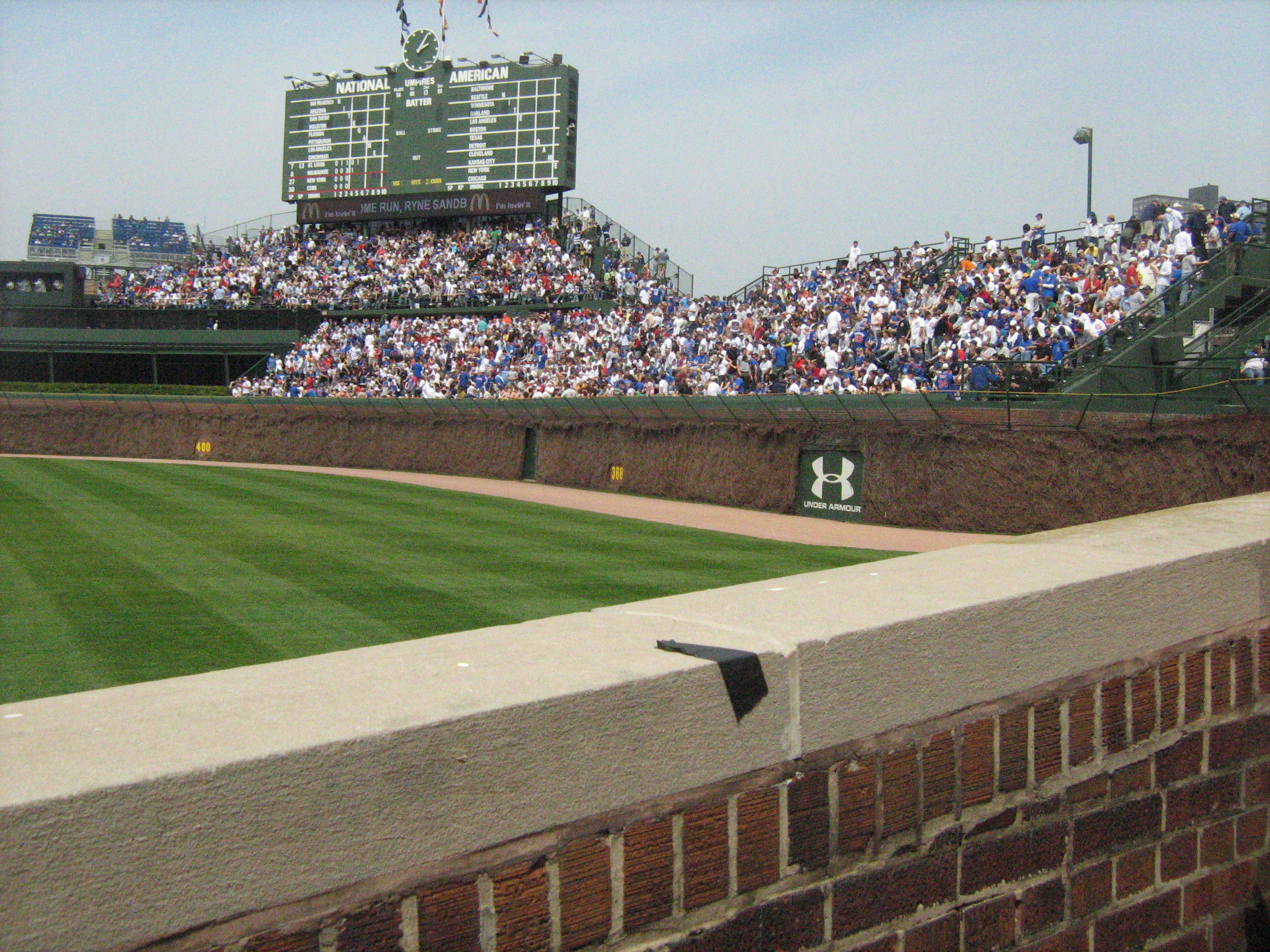 Wrigley Field Ivy Removal Win Flag