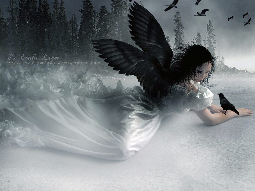 Angels Gothic Angel Desktop Wallpaper