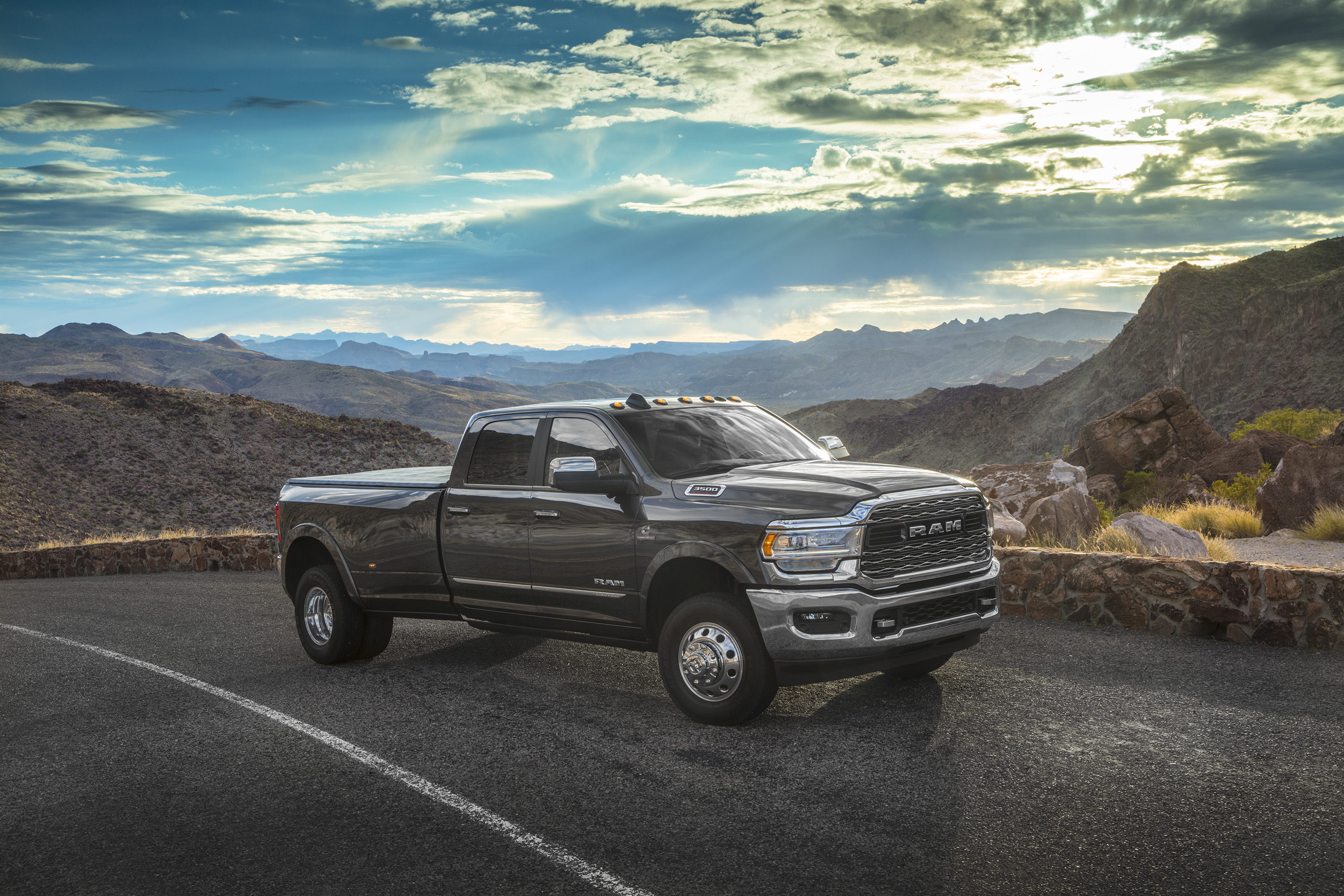 Ram Heavy Duty Limited Crew Cab Dually Wallpaper