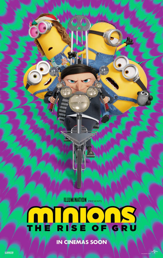 Download Minions The Rise Of Gru Driving Wallpaper
