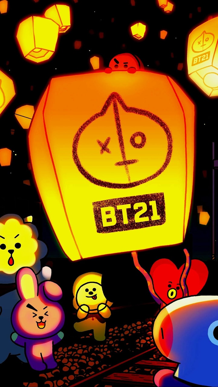 Free Download Image About Kpop In Bt21 Wallpaperslockscreens By Her Name  Was Noelle [721X1280] For Your Desktop, Mobile & Tablet | Explore 35+  Android Bt21 Halloween Wallpapers | Halloween Background, Background  Halloween, Halloween Wallpapers