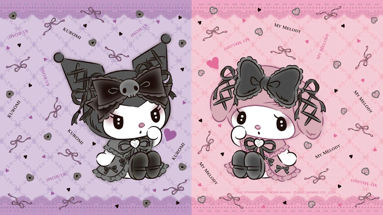 Cute Kuromi My Melody Gothic Lolita Wallpaper For Desktop